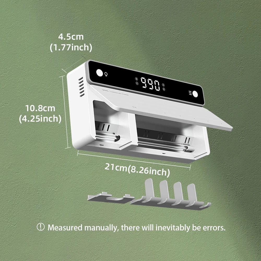 UV Zahnputzstation mit LED – Immer trockene & hygienische Zahnbürsten