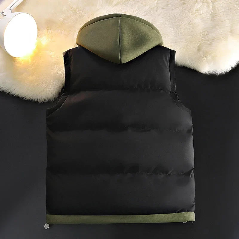 Giacca smanicata imbottita elegante autunno-inverno | Calda e confortevole