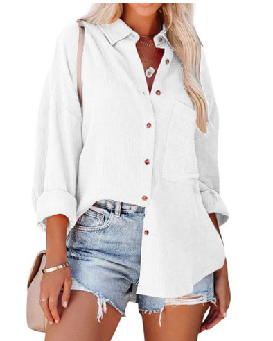Vanda - Elegante asymmetrische Bluse