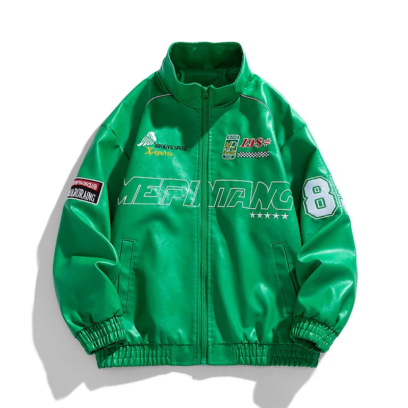 Punk Lederjacke für Männer: Stil & Komfort vereint in einer Jacke