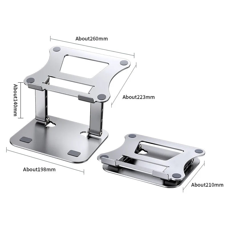 Kompakter Tablet- & Laptophalter – Flexibles Arbeiten überall