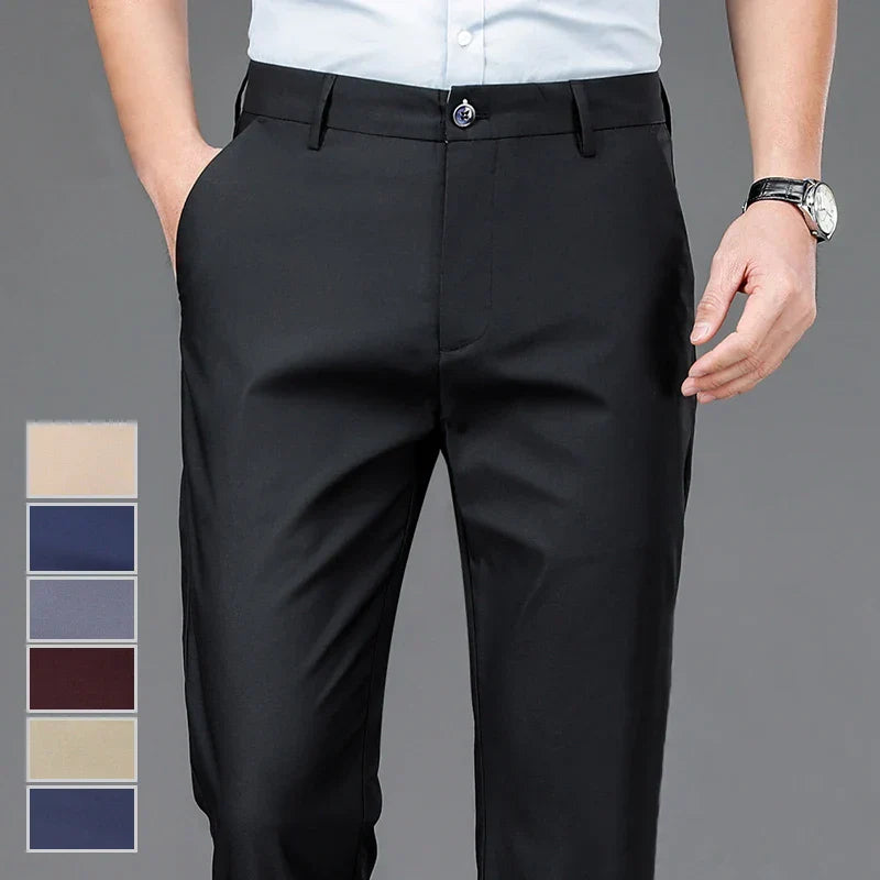 SwiftFit Stretch pantalon de loisirs | confort et style pour le travail et les loisirs
