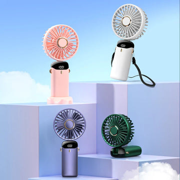Cooler Begleiter – Mini Ventilator für Erfrischung unterwegs
