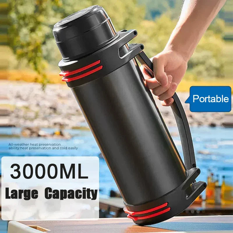 Superstarke Thermoskanne | Robust, isoliert und auslaufsicher