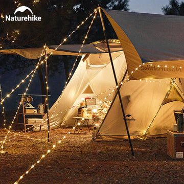 Outdoor Festbeleuchtung für Camping – Tragbare Campinglampe