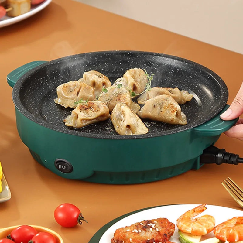Magische Multifunktionale Electropfanne | Einfaches Kochen ohne Ankleben
