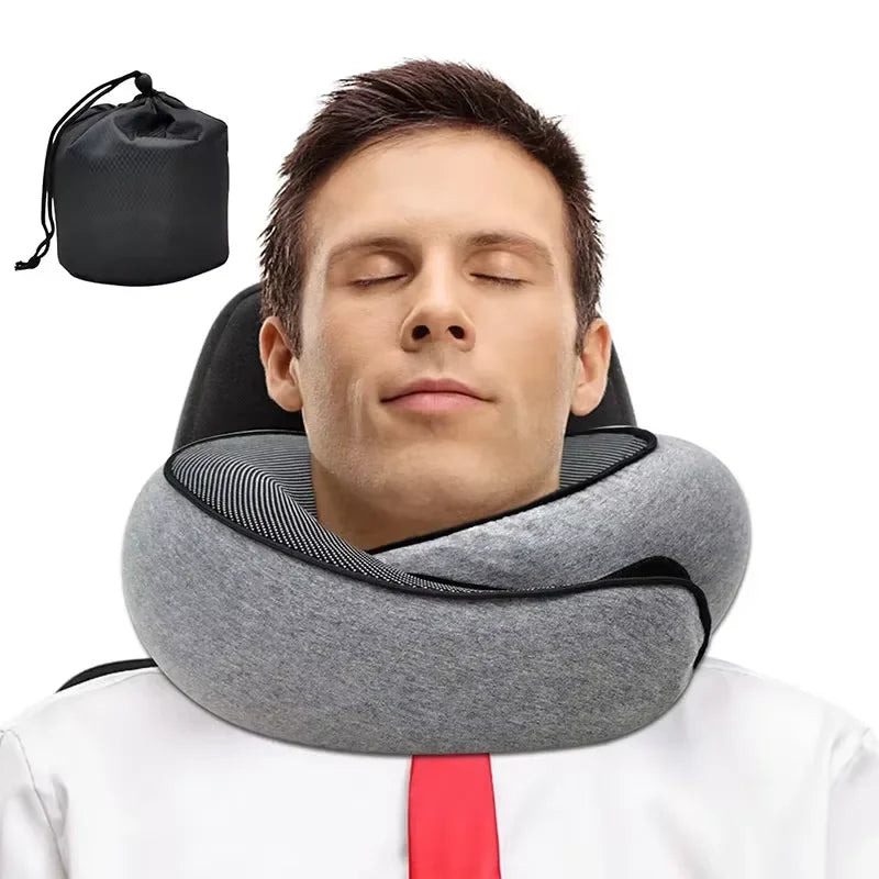 Coussin de voyage confortable – Voyager détendu sans douleurs au cou