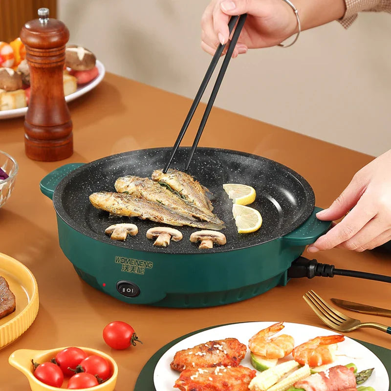 Magische Multifunktionale Electropfanne | Einfaches Kochen ohne Ankleben