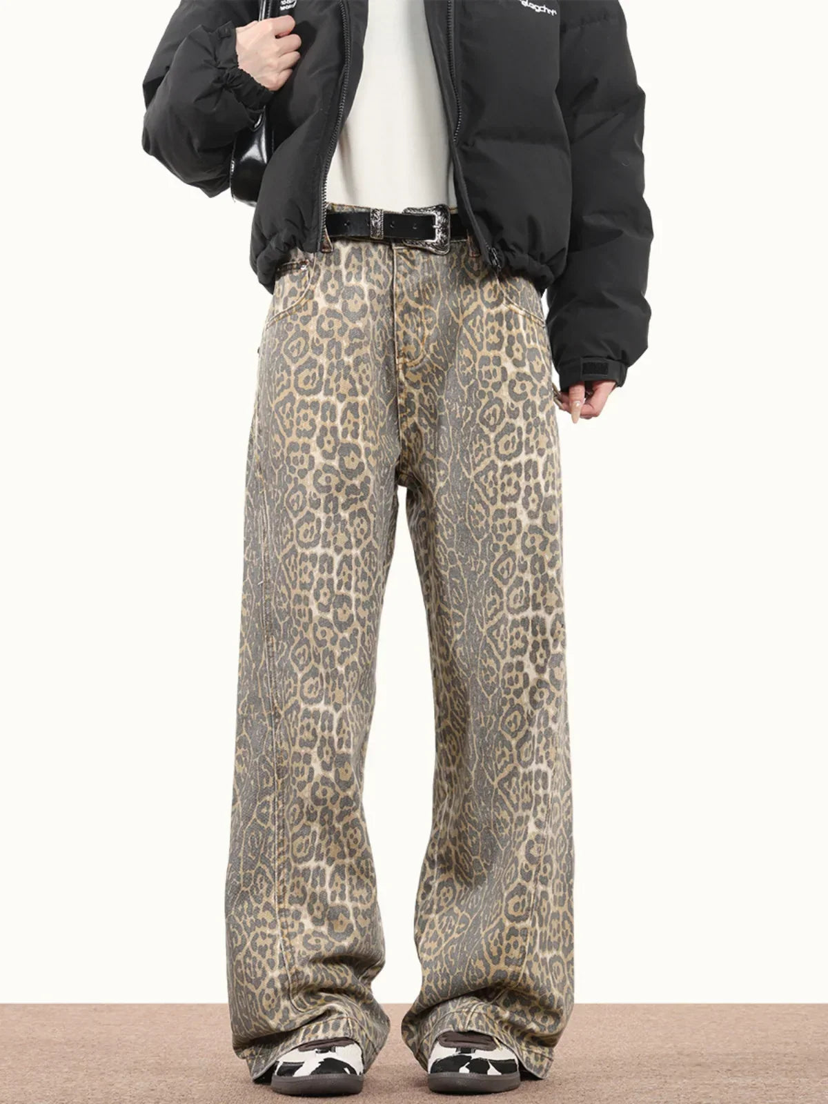 Leoparden-trend jeans til damer | Behagelige og stilfulde jeans