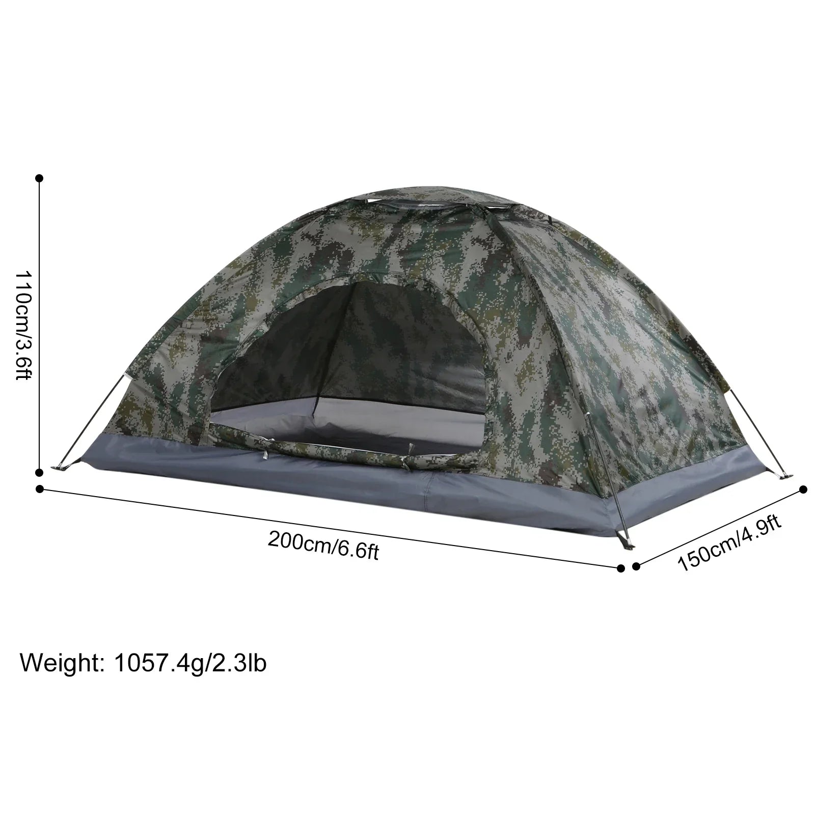 Ultraleichtes Solar-Camping-Zelt | UV-Schutz für Sonne & Strand