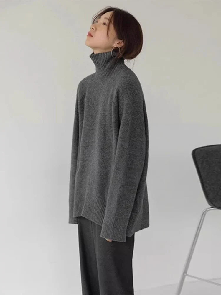 Warmer Dicken Damenpullover für den Winter | Bequem und Stylisch in der Kälte