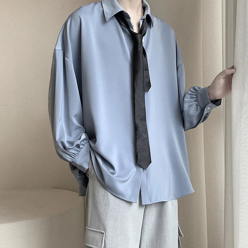 Chemise coréenne confortable pour hommes | Élégante et fonctionnelle