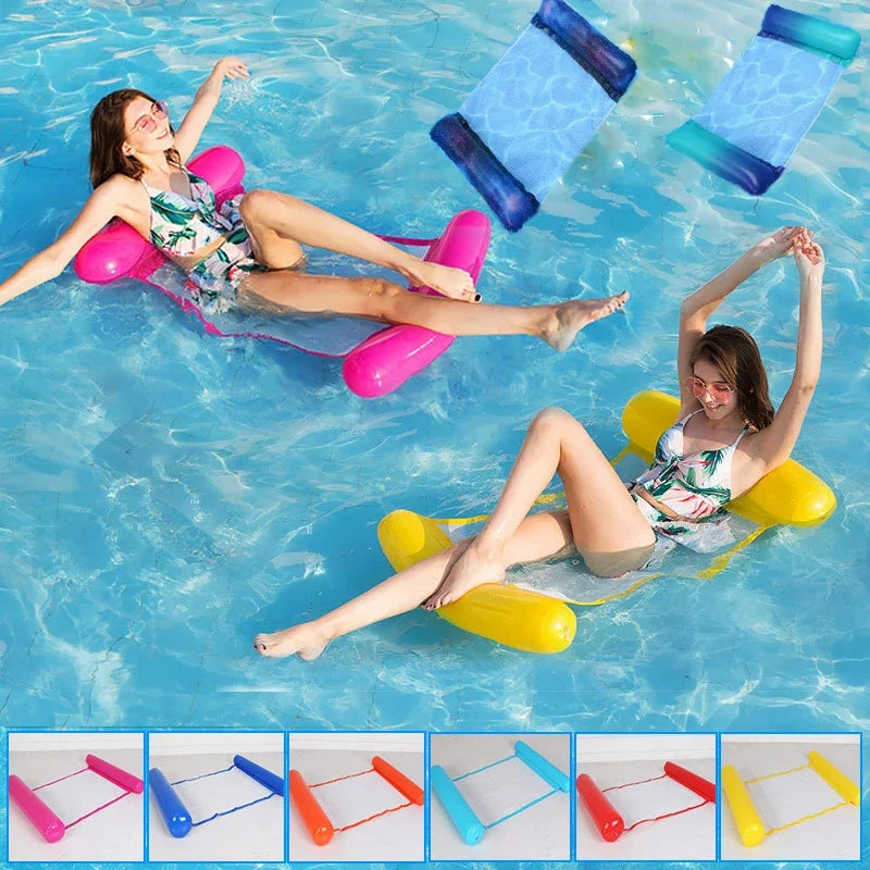 Schwimmende Sommer-Wasserhängematte - Ultimative Entspannung auf dem Wasser