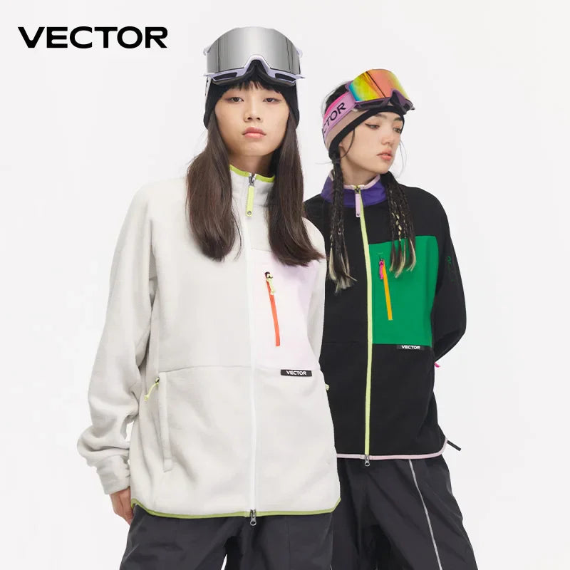 Vektor Veste d'hiver en polaire pour femmes | Chaude, sèche et élégante dans le froid