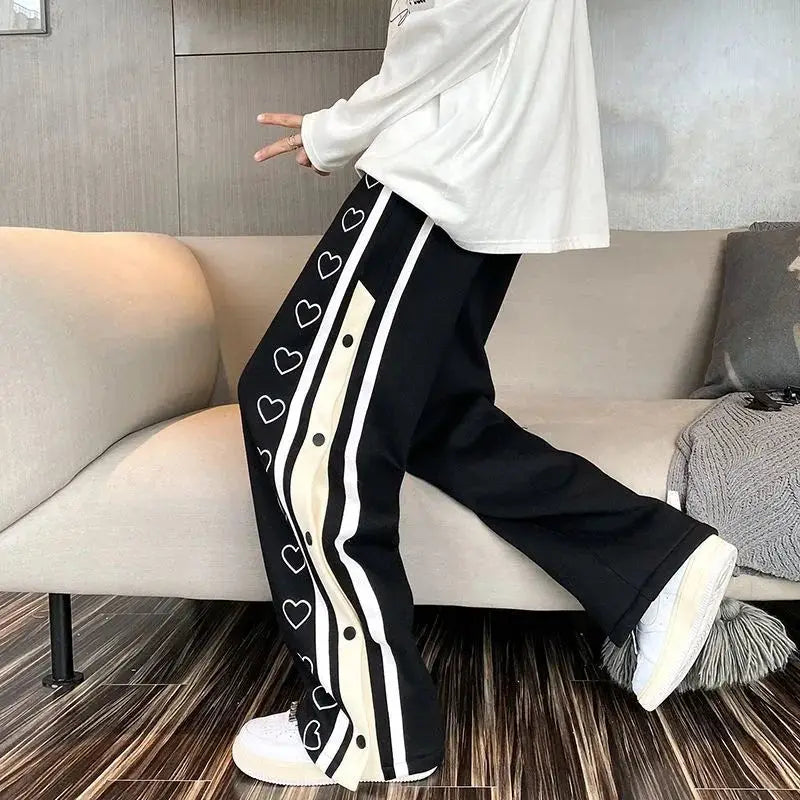 Harajuku streetwear sportbukser | Perfekt kombination af stil og komfort