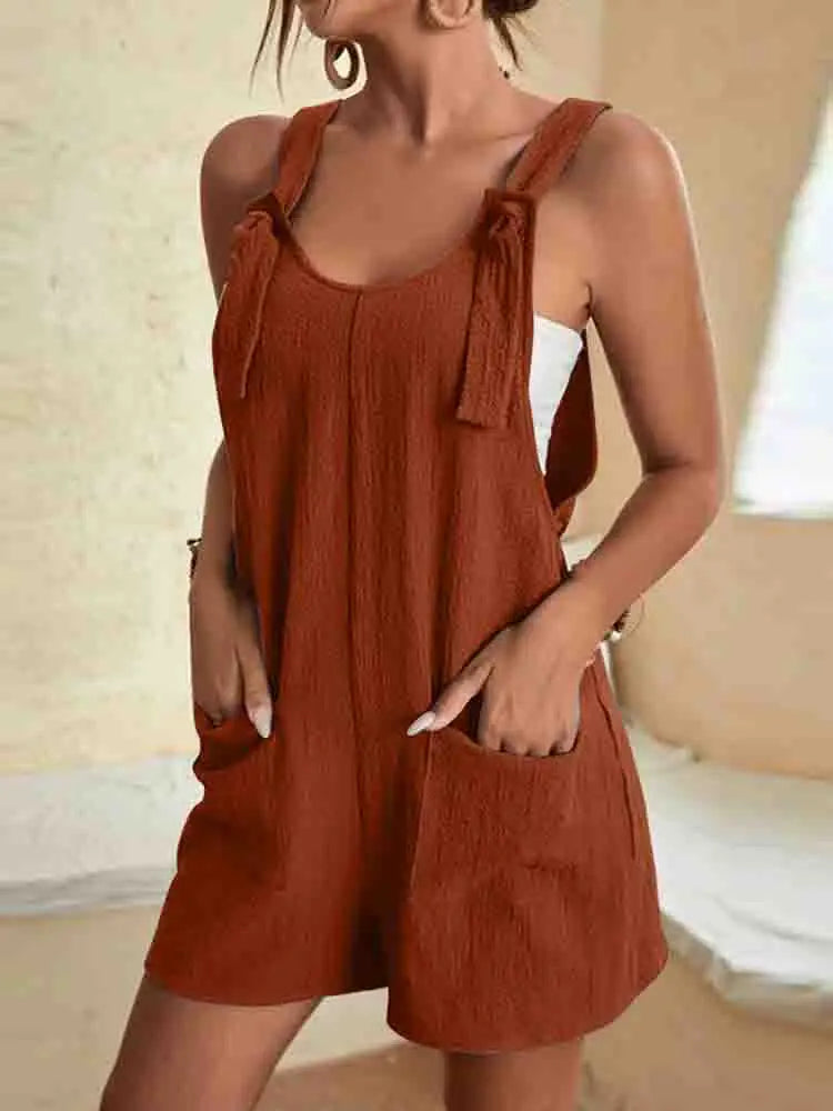 Sommer Damen Jumpsuit mit Taschen | Komfort und Stil in einem Outfit