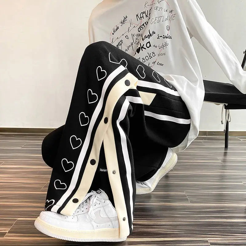 Harajuku streetwear sportbukser | Perfekt kombination af stil og komfort