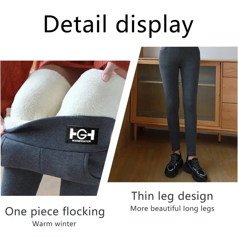 Vintervarme leggings med lommer - komfort og varme til udendørs brug