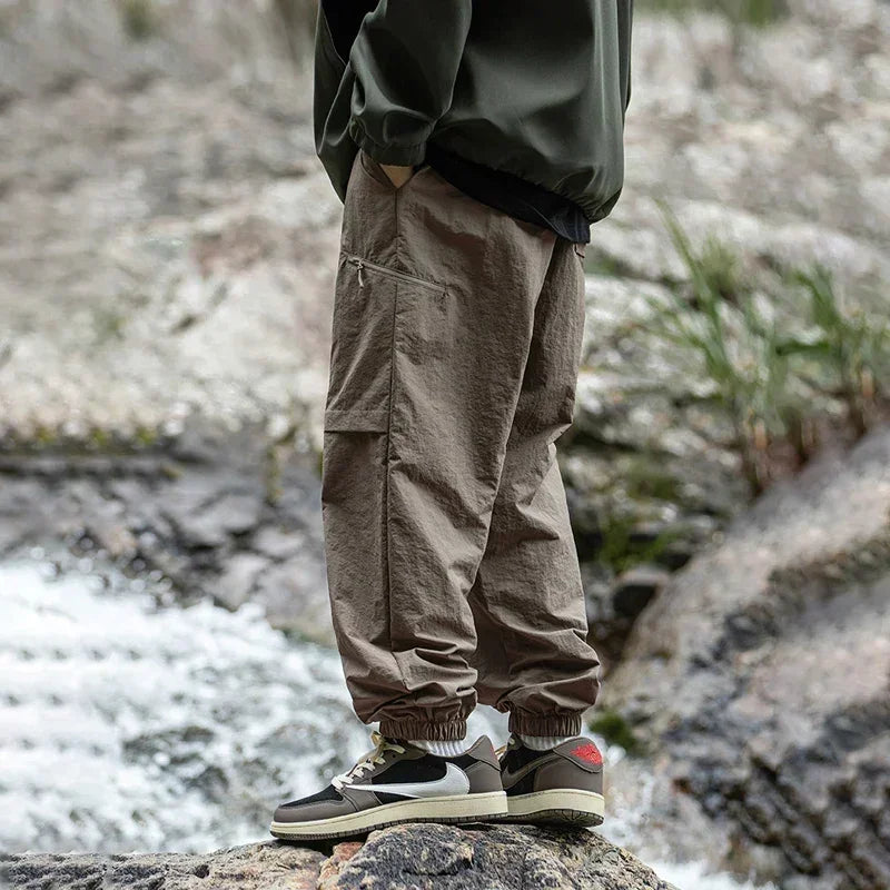 Pantalon cargo homme étanche | Protection et style pour les jours de pluie