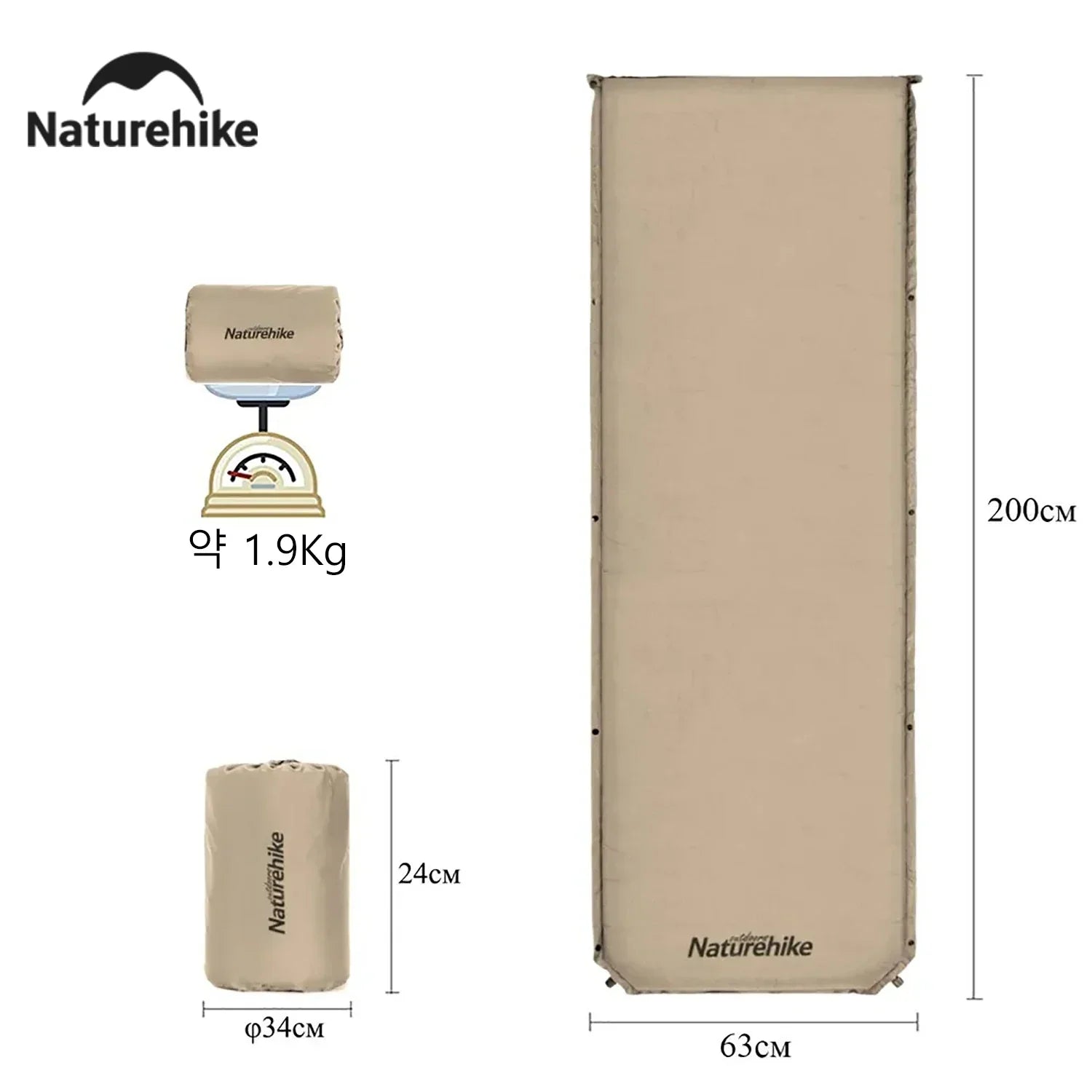 Naturehike Selbstaufblasende Schlafmatte – Bequem schlafen in der Natur