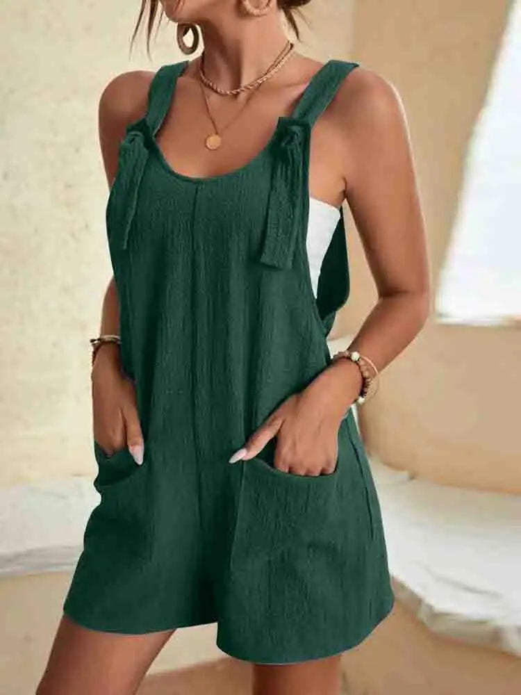 Sommer Damen Jumpsuit mit Taschen | Komfort und Stil in einem Outfit