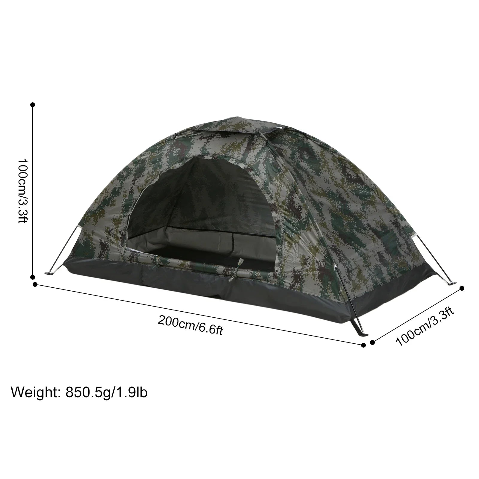 Ultraleichtes Solar-Camping-Zelt | UV-Schutz für Sonne & Strand