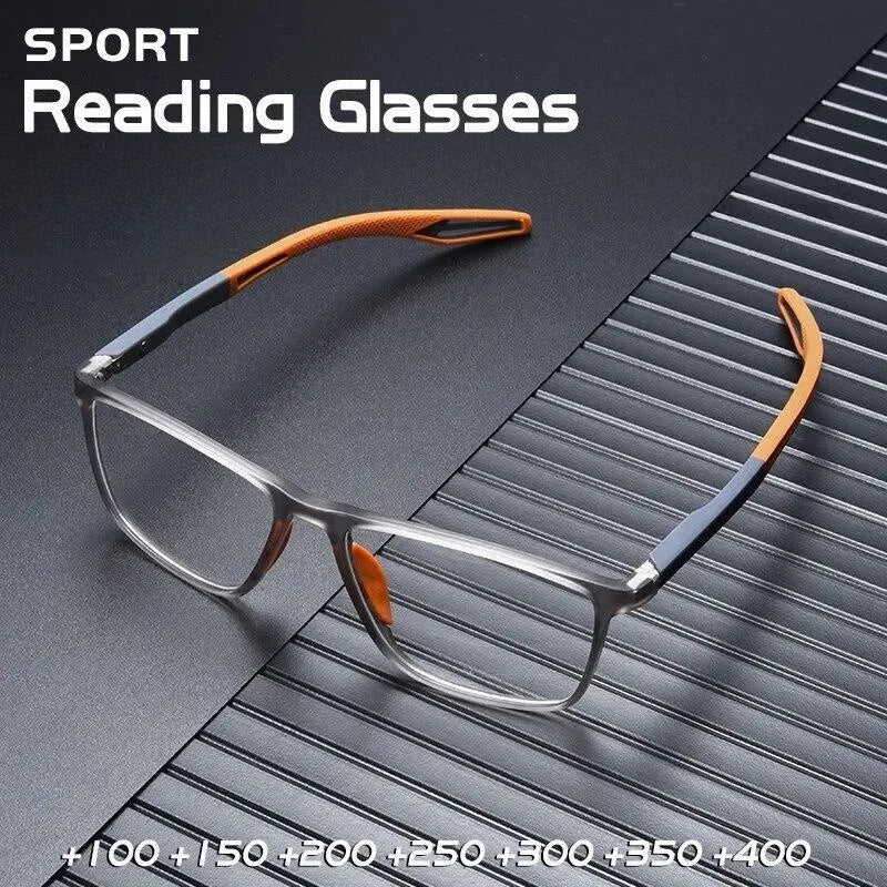 Stylische Sport-Lesebrille | Reduziert die Ermüdung der Augen beim Sport und Lesen
