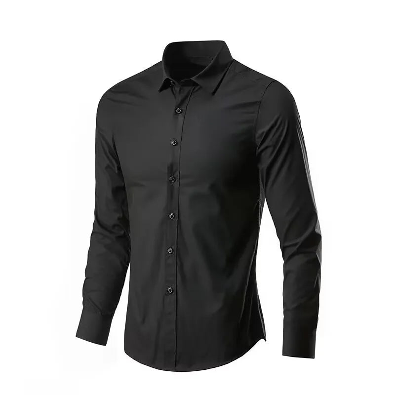 Chemise à coupe étroite sans plis | Confort sans repassage et look soigné