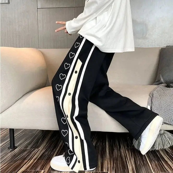 Harajuku streetwear sportbukser | Perfekt kombination af stil og komfort