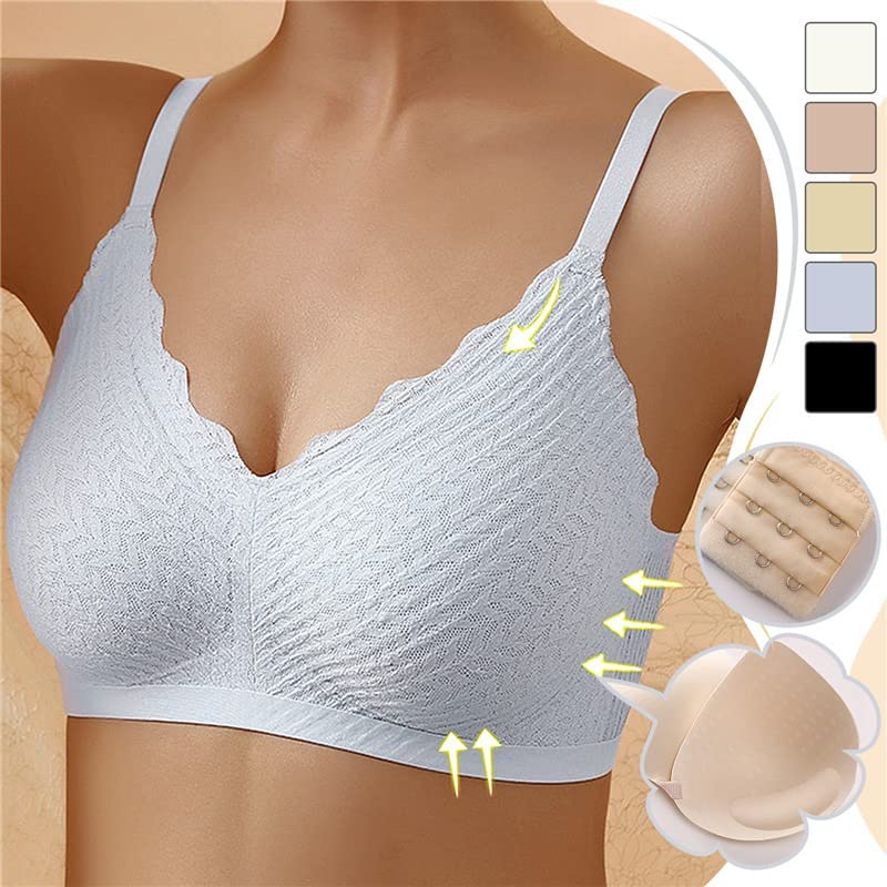 Sommer Laser Cut Push-Up BH – Nahtloser, kabelloser Bra aus Eissilk