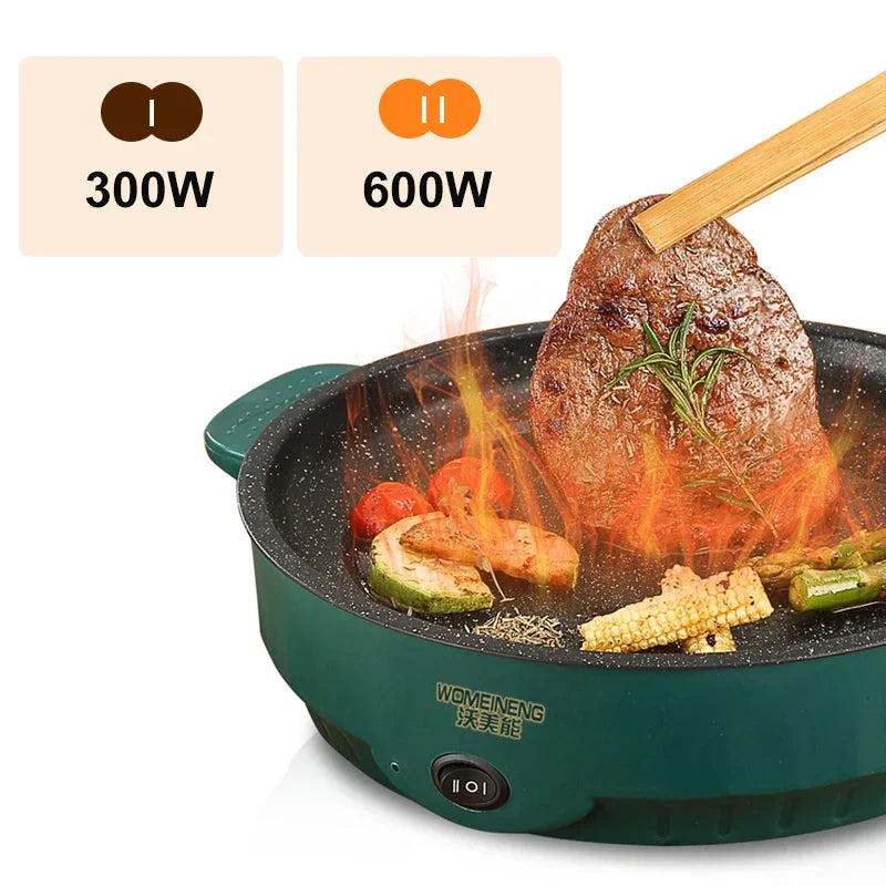 Magische Multifunktionale Electropfanne | Einfaches Kochen ohne Ankleben