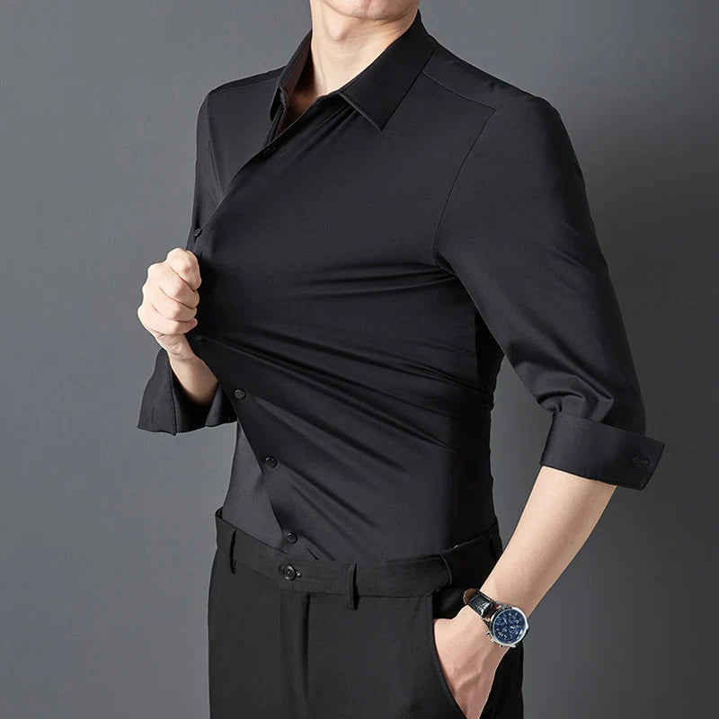 Chemises slim fit confortables | Design stylé et élastique