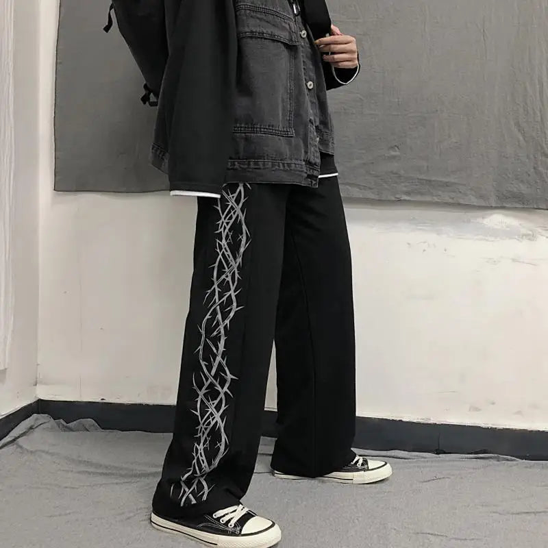 Japanske streetwear-bukser til mænd | Perfekt blanding af stil og komfort