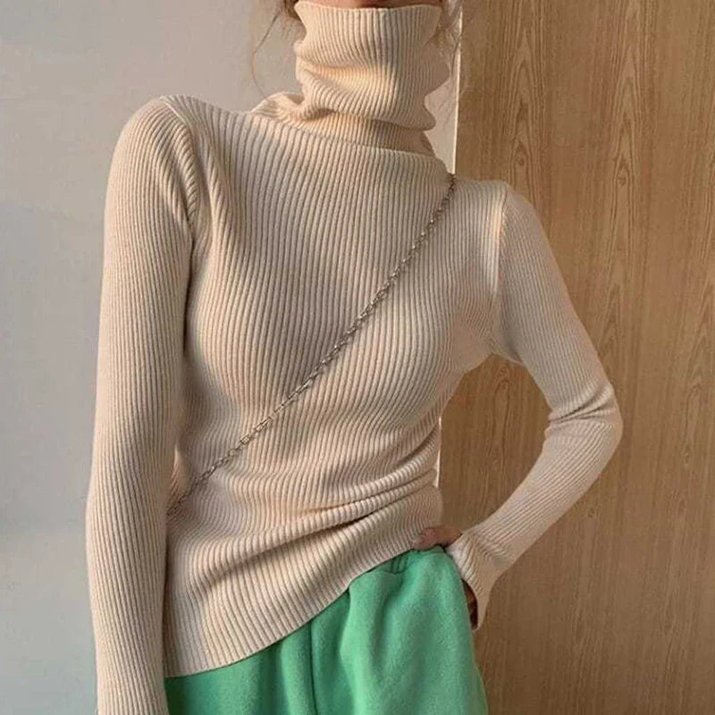 HELIAR Warme Cashmere Rollkragenpullover | Stilvolle und Luxus Wintermode
