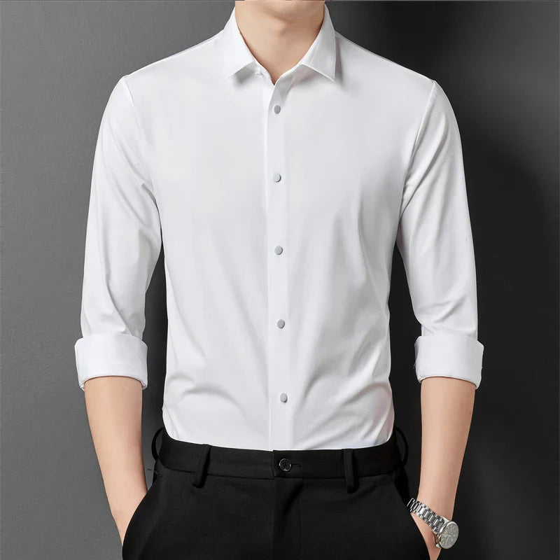 Chemises slim fit confortables | Design stylé et élastique