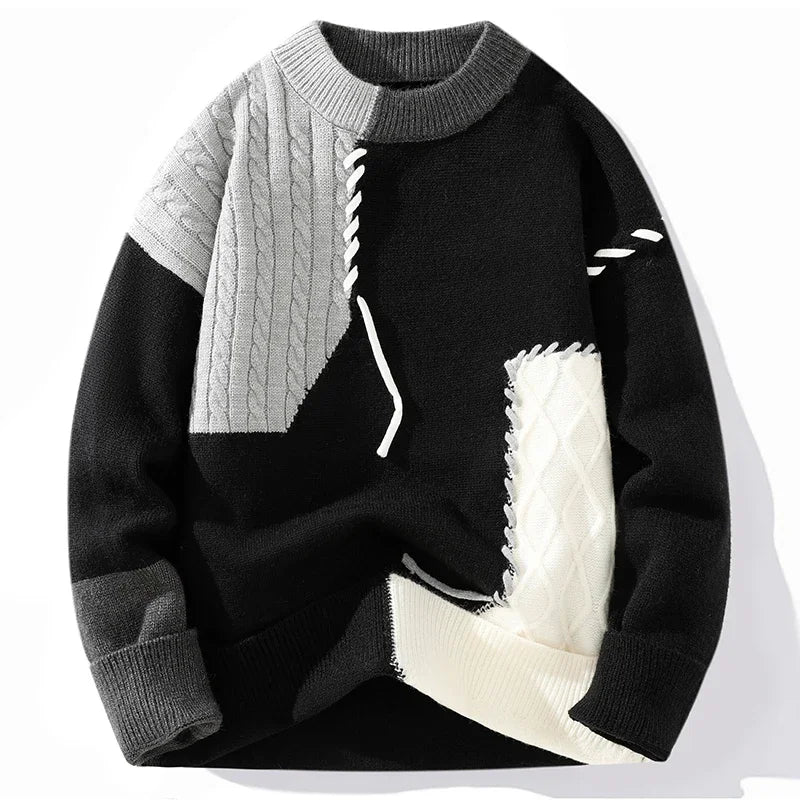 Pull-over d'automne et d'hiver pour couple : mode confortable et tendance pour les jours froids
