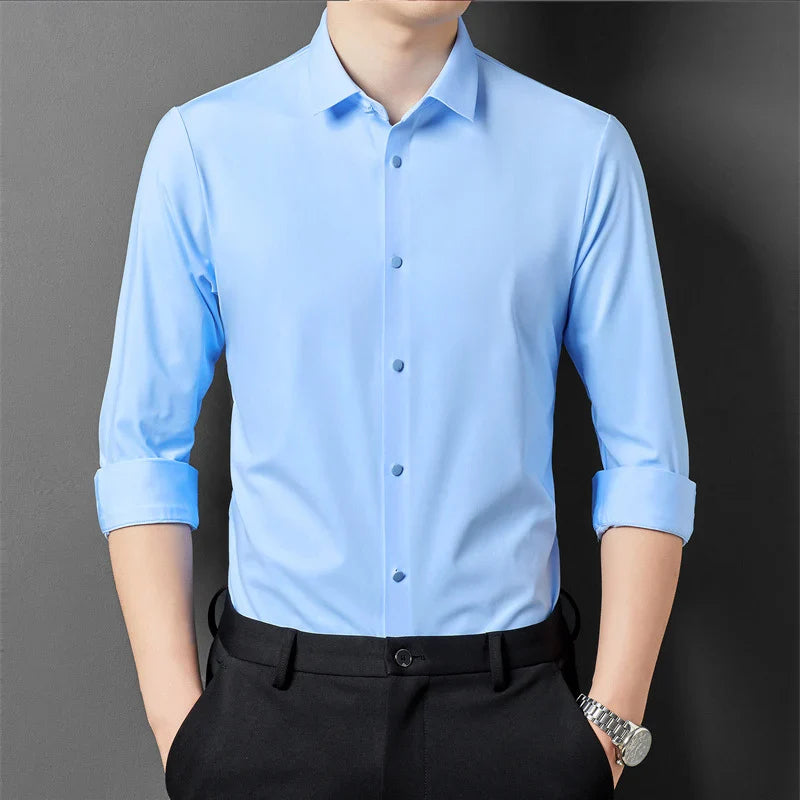 Chemises slim fit confortables | Design stylé et élastique