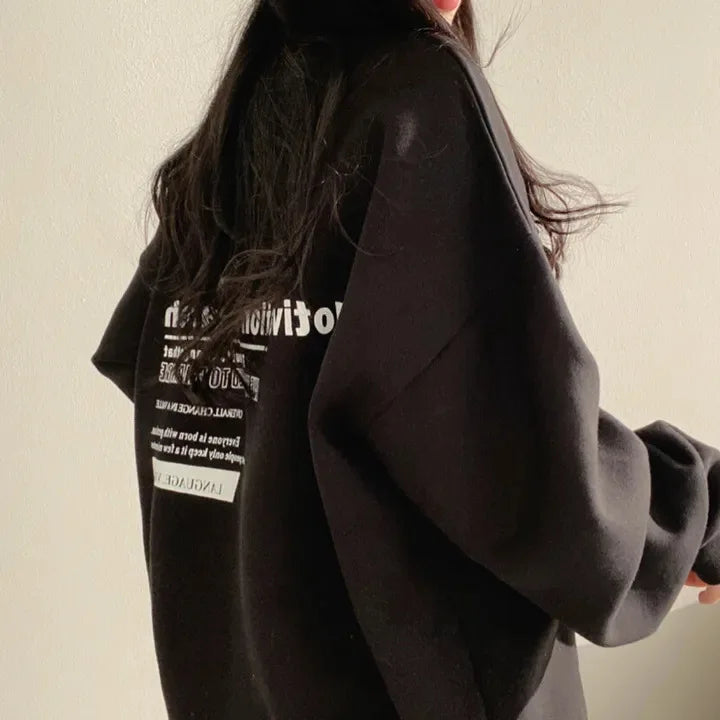 Komfortable Harajuku Hoodie für Damen | Warmer und Stilvoller Pullover