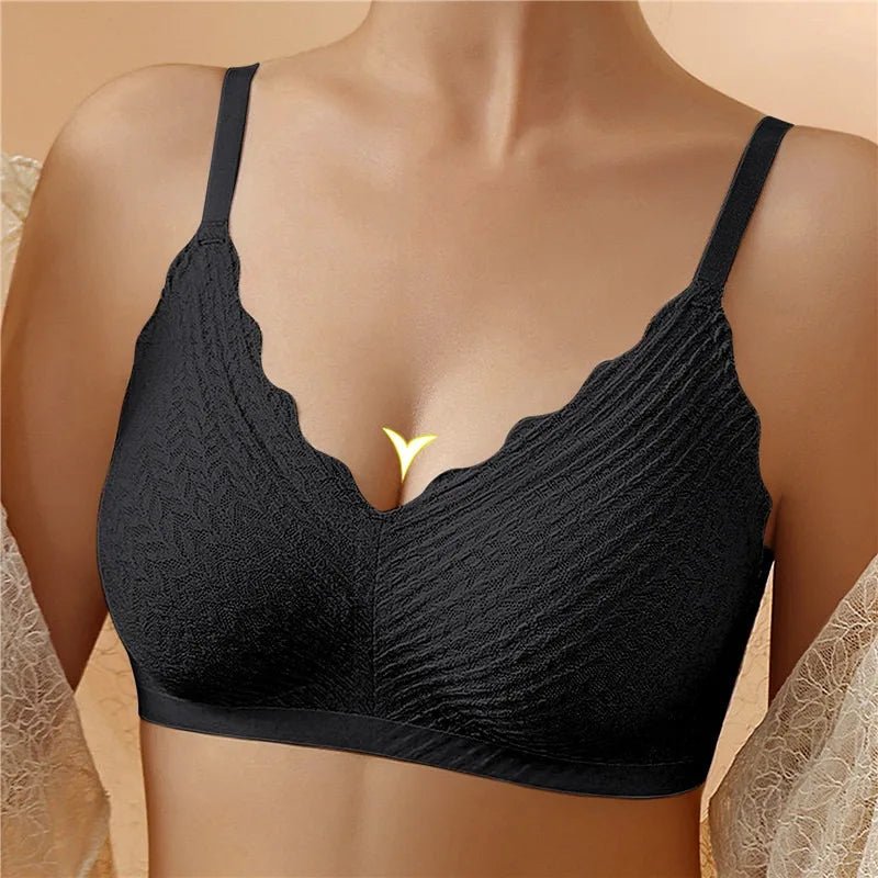 Sommer Laser Cut Push-Up BH – Nahtloser, kabelloser Bra aus Eissilk