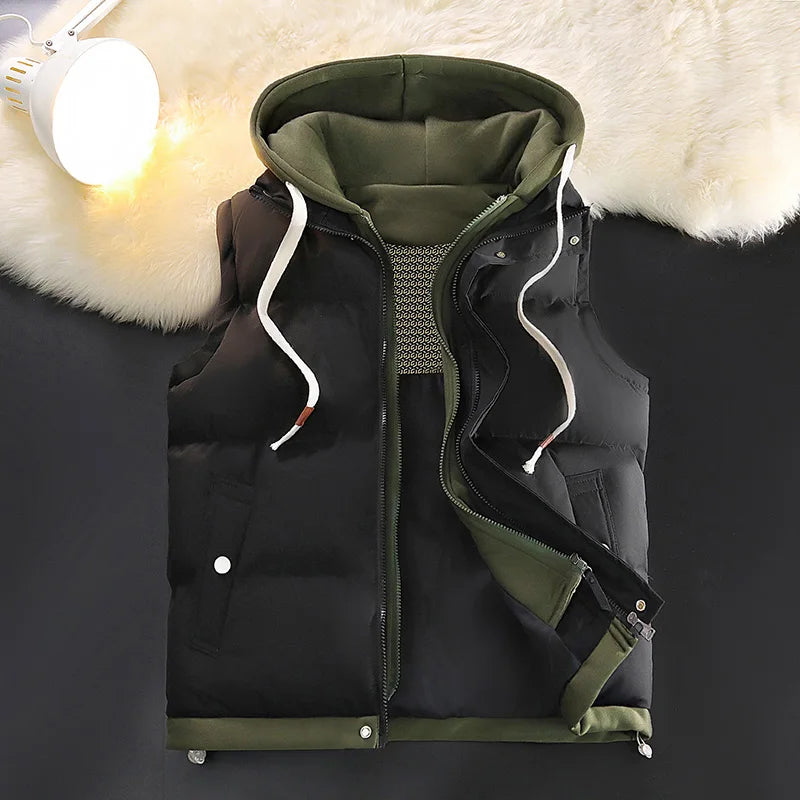 Giacca smanicata imbottita elegante autunno-inverno | Calda e confortevole