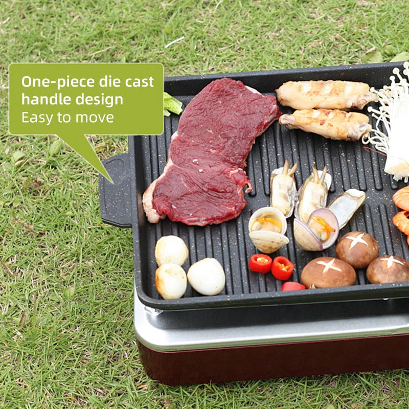 Gesundheitsgrillplatte – Fettarmes Grillen mit Vollem Geschmack