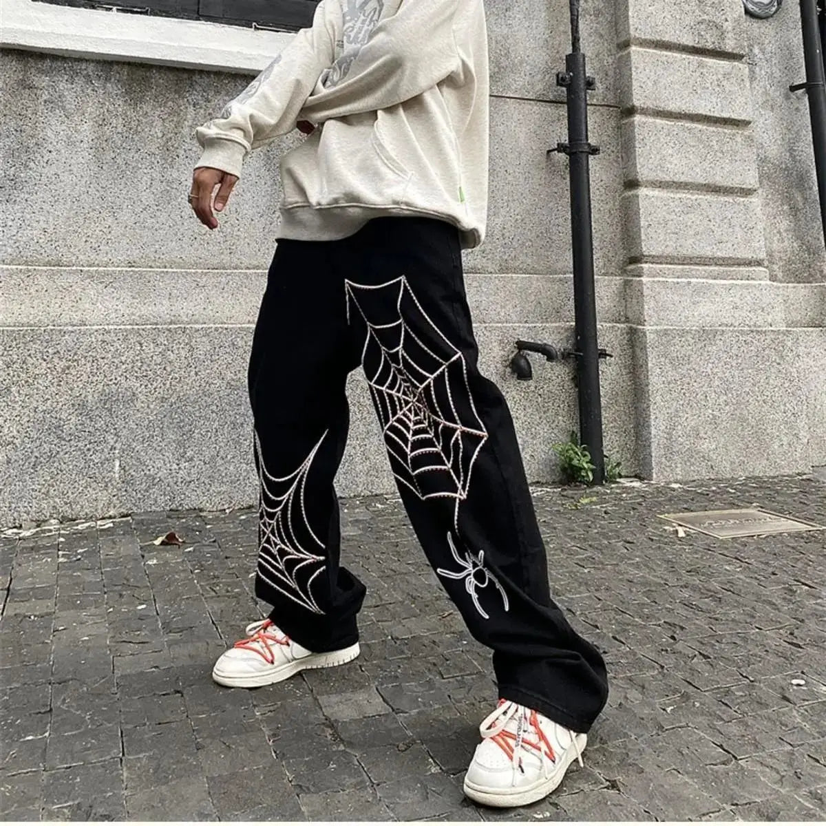 Streetwear anime joggingbukser til mænd | stil og komfort i ét