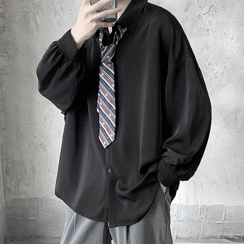 Chemise coréenne confortable pour hommes | Élégante et fonctionnelle