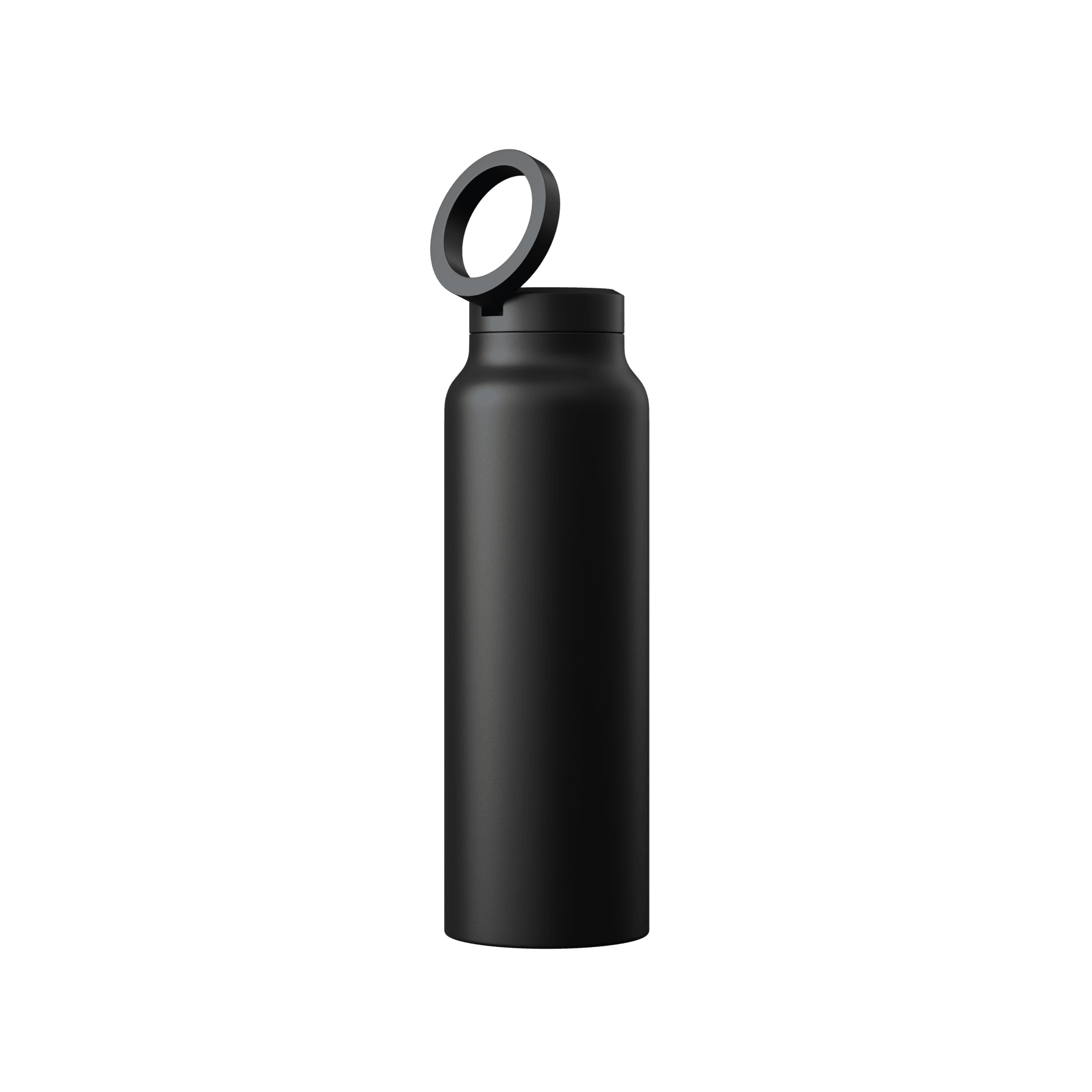 HydroMag Pro – Edelstahl-Trinkflasche mit MagSafe-Handyhalterung