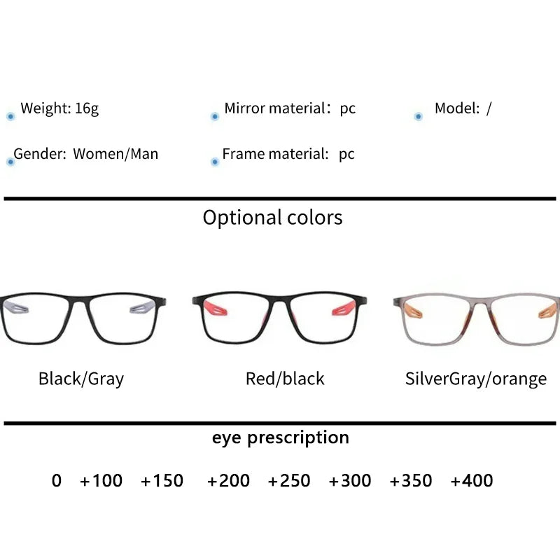 Ultraleichte Lesebrille mit Blaulichtfilter - Komfortabel und schützend