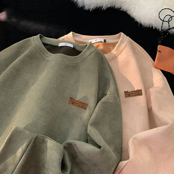 Pull en daim style japonais pour homme | style et confort en un