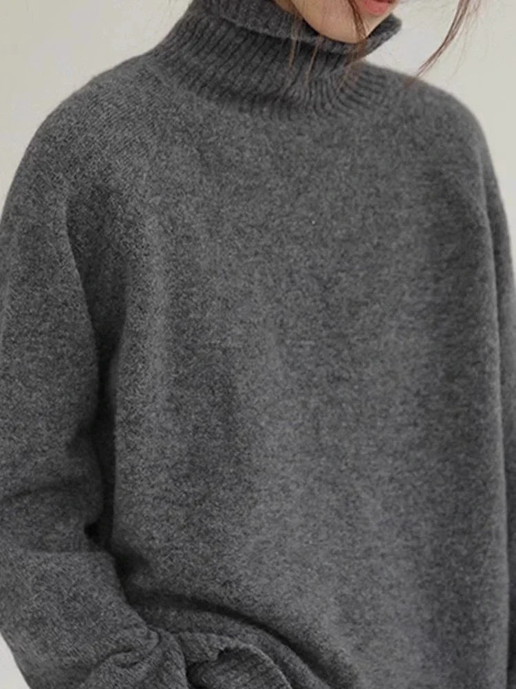 Warmer Dicken Damenpullover für den Winter | Bequem und Stylisch in der Kälte