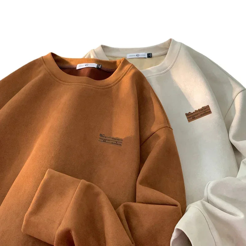 Pull en daim style japonais pour homme | style et confort en un