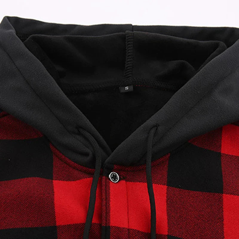Felpe con cappuccio in flanella da uomo eleganti | Calore ed eleganza casual