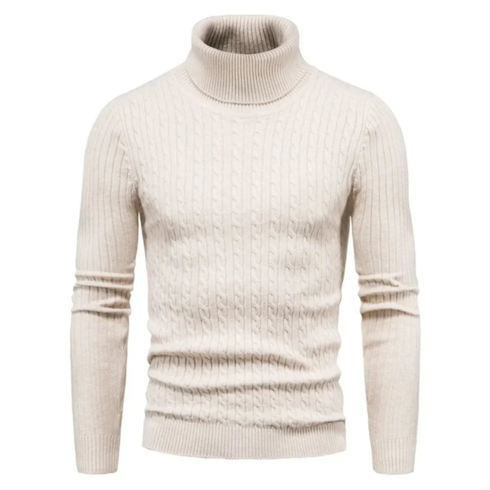Vinter rullekravepullover til mænd | Stilfuld og komfortabel til kolde dage